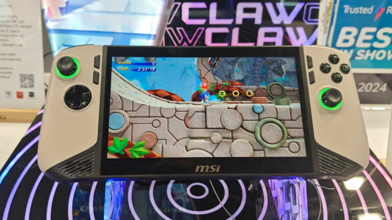 O MSI Claw 8 AI+ parece ótimo, mas é um pouco estranho em termos de formato