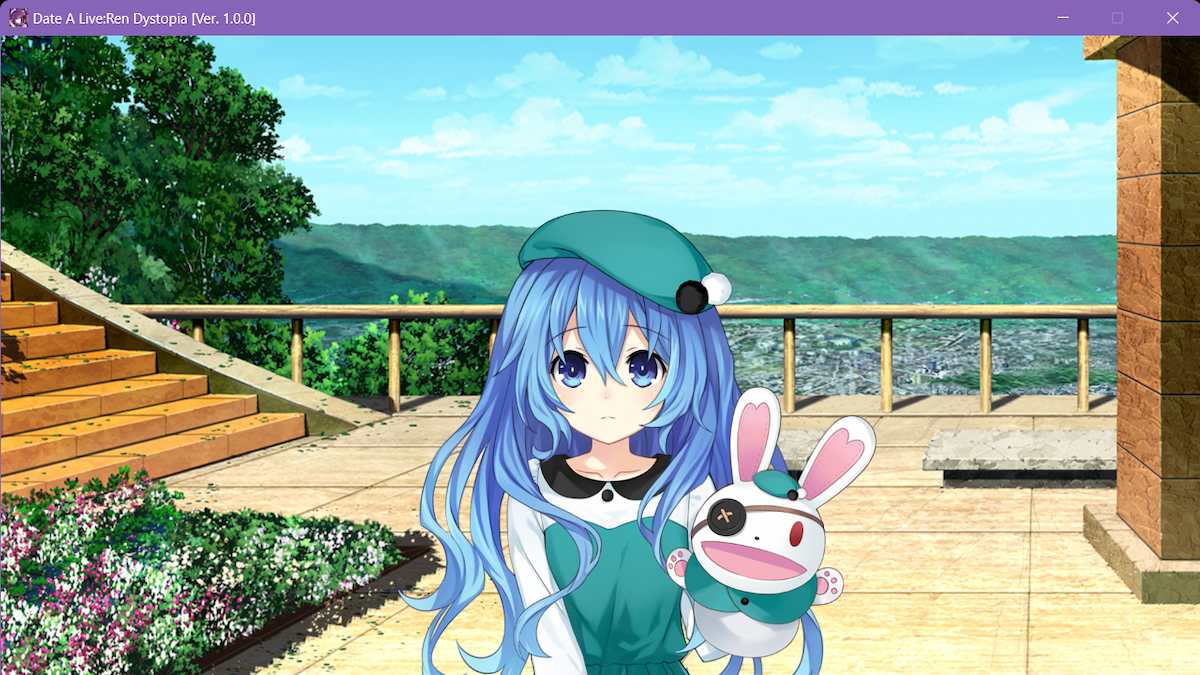 Yoshino em DATE A LIVE: Ren Dystopia.