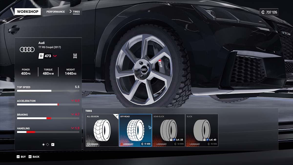 Test Drive Unlimited Pneus Solar Crown off-road