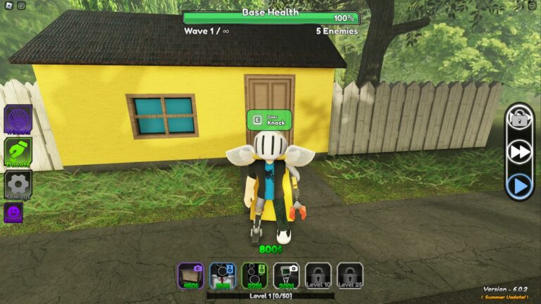 Roblox Titan Tower Defense Knocking On Neighbors Door