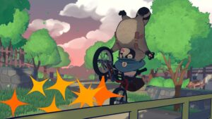 O Pon's Summer permite que você experimente a vida como um tanuki praticante de BMX