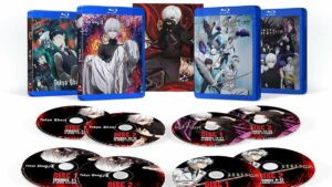 O box de Blu-ray do 10º aniversário de Tokyo Ghoul reúne a série completa pela primeira vez