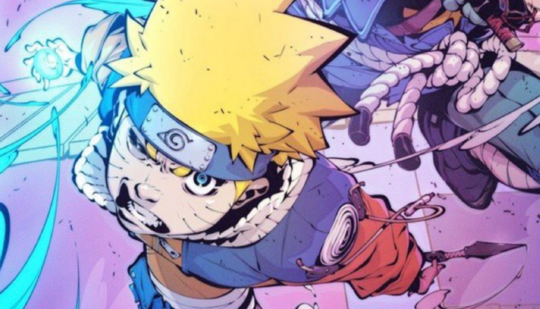 Teenage Mutant Ninja Turtles x Naruto lança nova arte de capa variante