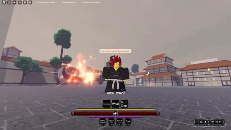 Roblox Paradox Flame Sword Zangeki