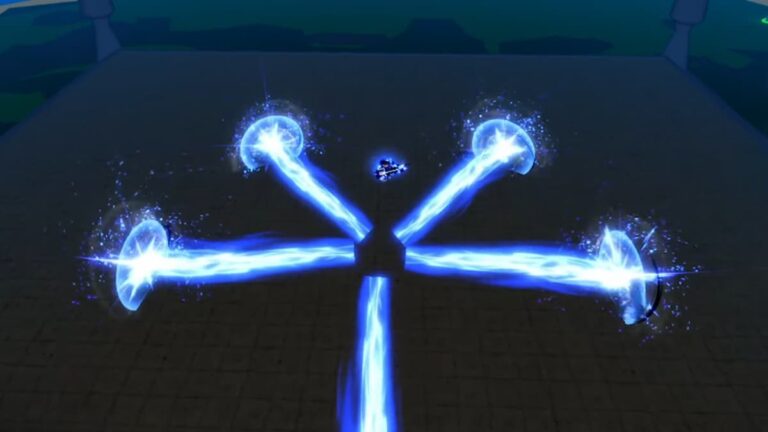 Roblox Anime Spirits Yhwach Light Blue Beams