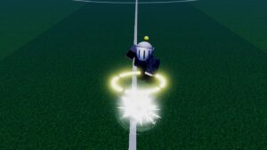 Roblox Skillful Kicking A Ball On A Green Field