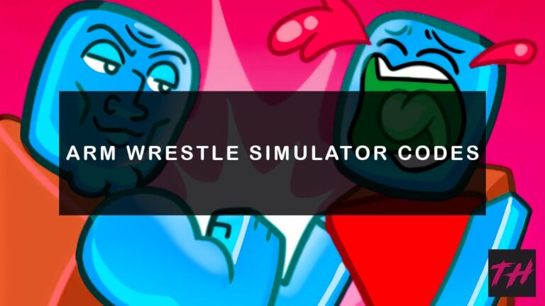 Featured image for Roblox Arm Wrestle Simulator with two characters arm wrestling.