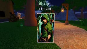 Roblox Card Rng Platinum Archer Card 1 In 200