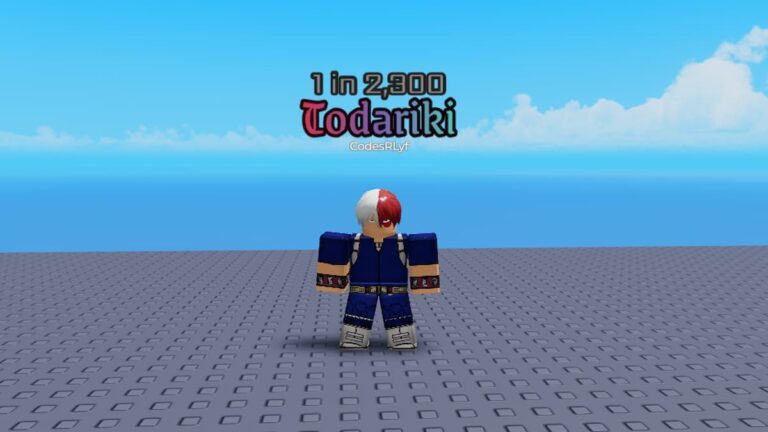 Roblox Character Rng Character Todariki With Sky Behind