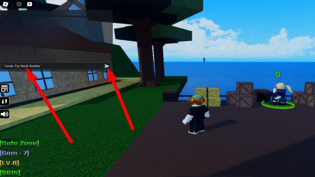 Como resgatar códigos no Roblox de segunda peça