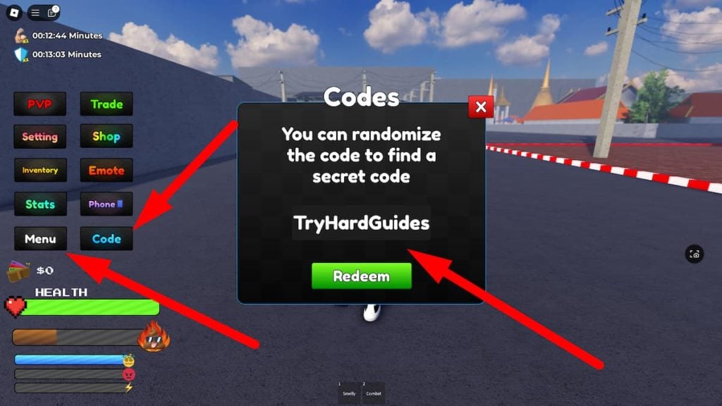 Como resgatar códigos na zona de erro Roblox