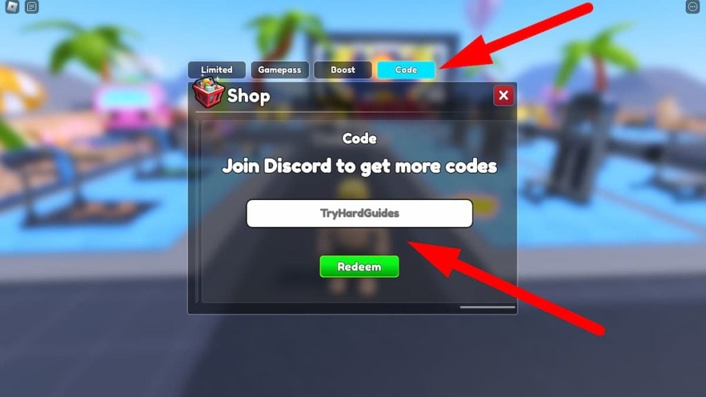 Como resgatar códigos no Gym Star Simulator Roblox