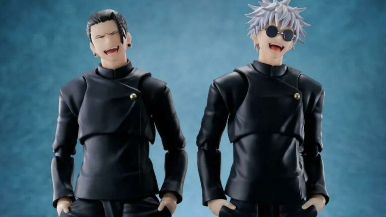 Figuras de Gojo e Geto da SHFiguarts Jujutsu Kaisen High School já estão à venda