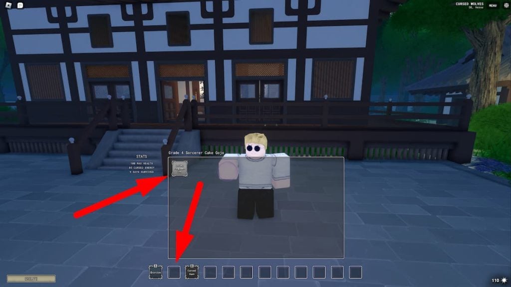 Roblox Sorcery Avatar Japonês Construindo Itens de Jogo Clear Sky