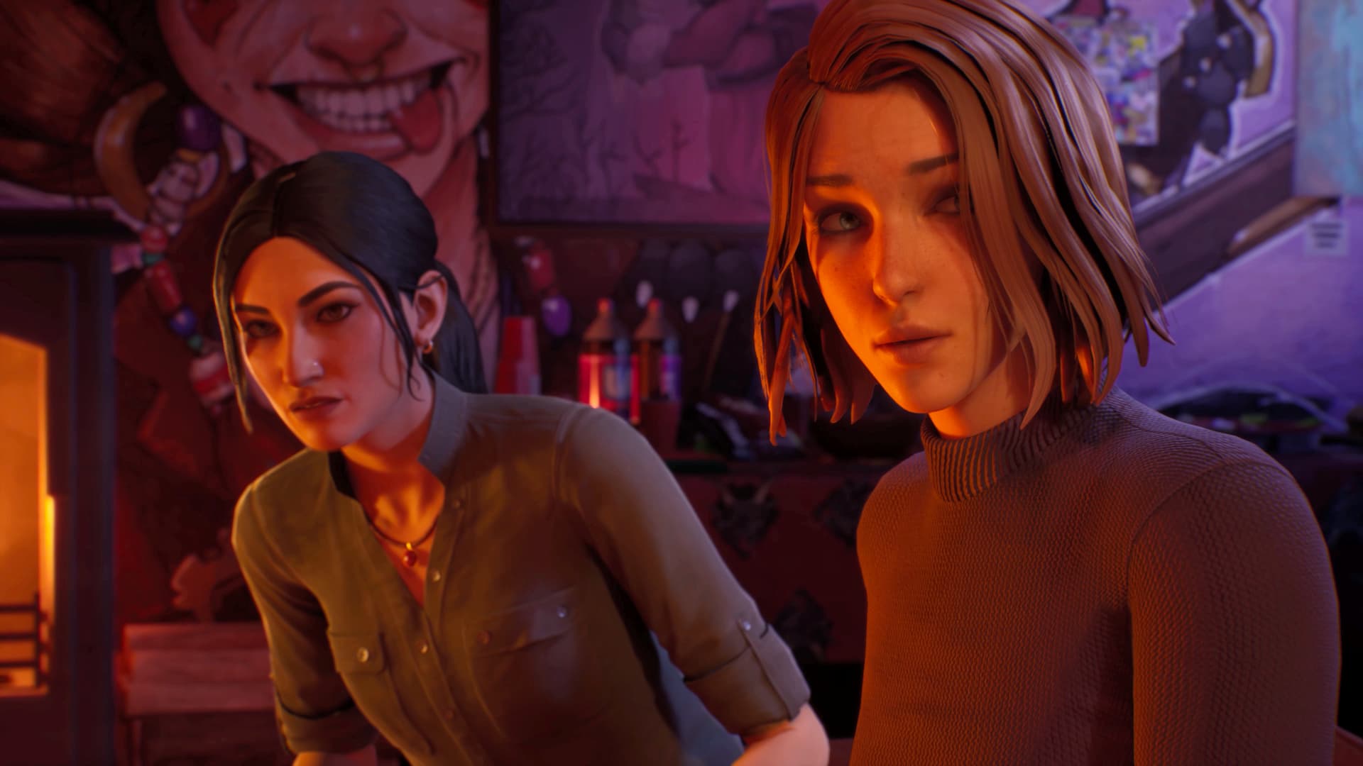 Safi e Max em Life Is Strange Dupla Exposição