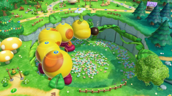 Tabuleiros do Mario Party Jamboree: uma captura de tela de Mega Wiggler