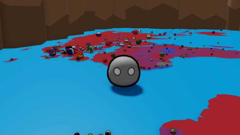 Roblox Countryball Simulator Standing On Ocean Near Red Countries