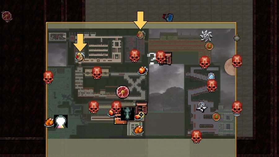 Localização do item Vampire Survivors Heart Refresh no mapa