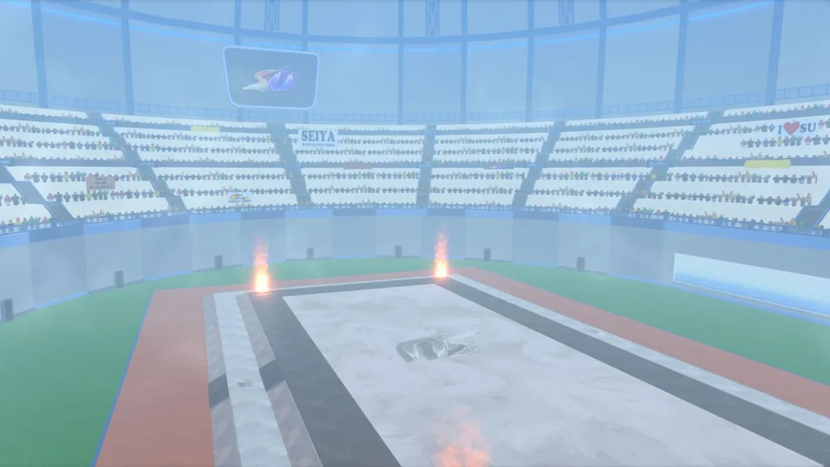 Arena SU Sports Fesitival em Shonen Unleashed Roblox