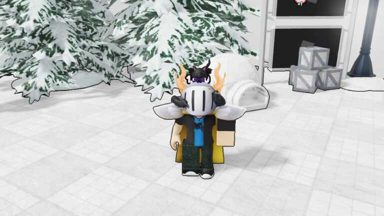 Roblox Freeze For Ugc Standing Near Igloo