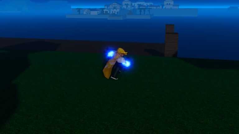 Roblox Ijul Piece 2 Standing Near Pier And Water Blue Hands