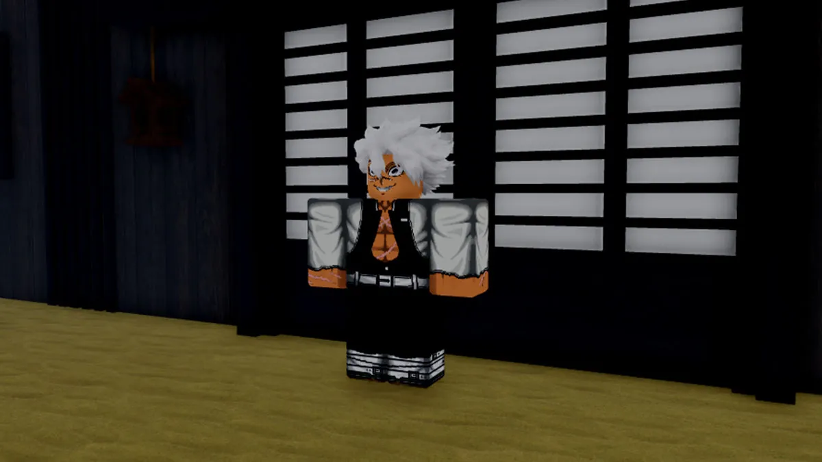 Treinador de vento no Slayer Online Roblox.