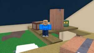 Roblox Destroy Grandma Standing In Attic Space Near Chests