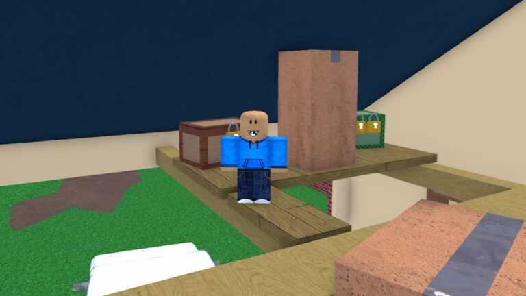 Roblox Destroy Grandma Standing In Attic Space Near Chests