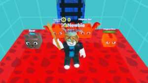 Roblox Block Miner Simulator Mining Red Leaves With Pets