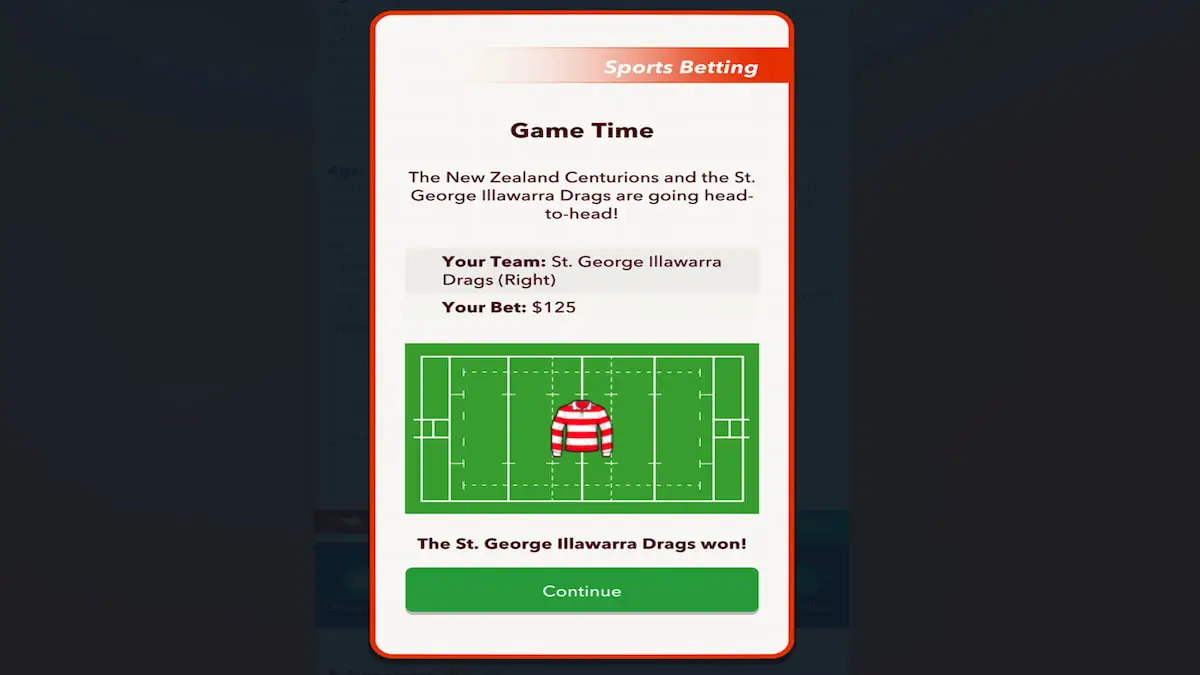 O jogo de cassino para apostas esportivas na BitLife