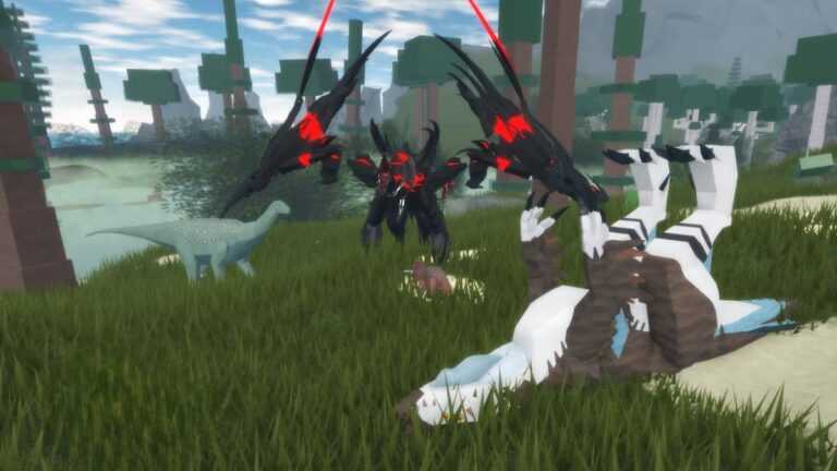 Roblox Dinosaur Simulator Black Dragon Upside Down Wolf