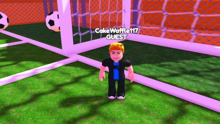 Roblox Fc 25 Simulator Standing Near Goal Net