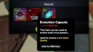 Como obter a Evolution Capsule no Anime Last Stand