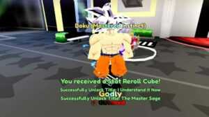 Como obter Goku Mastered Instinct no Anime Last Stand