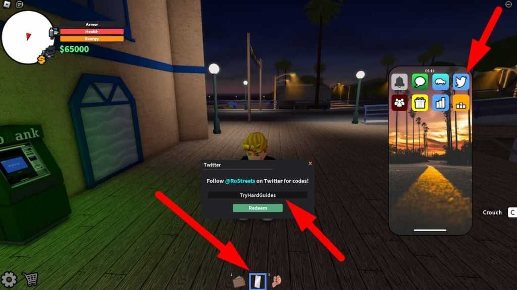 Como resgatar códigos no RoStreets Roblox