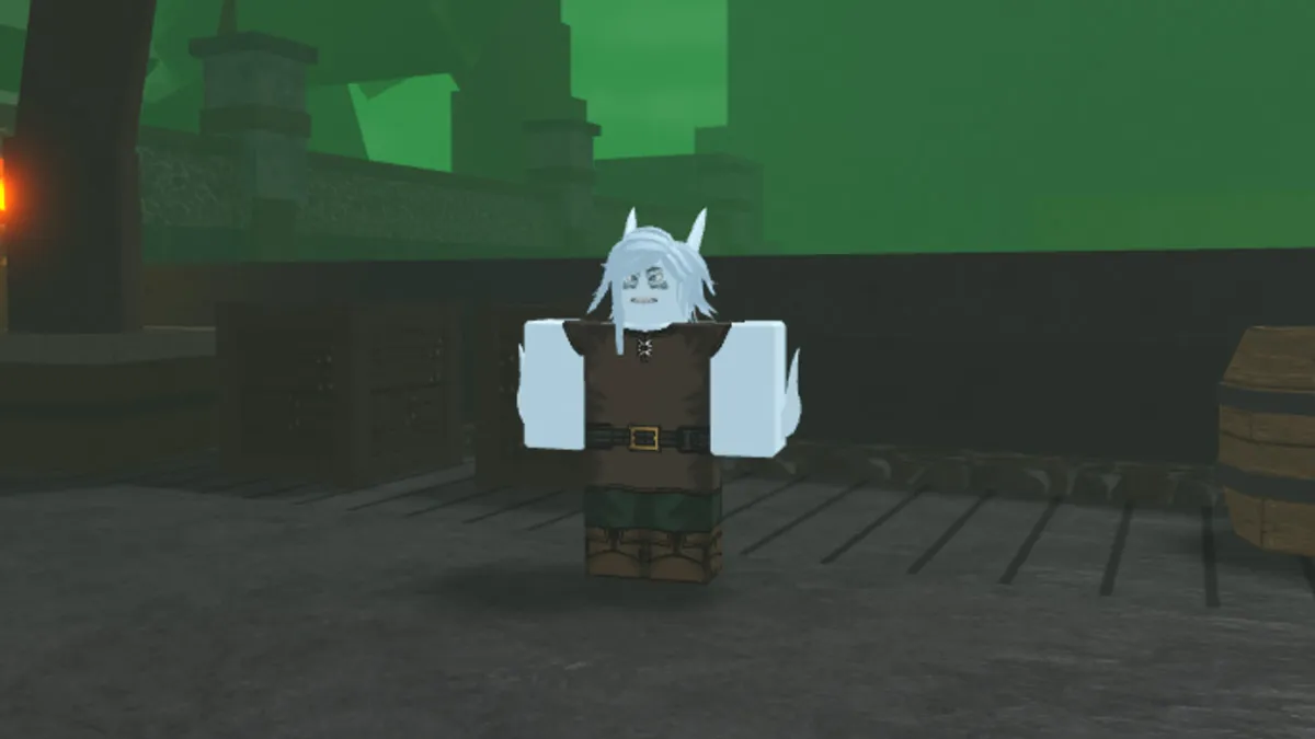 Corrida de Akula em Hollowed Roblox.