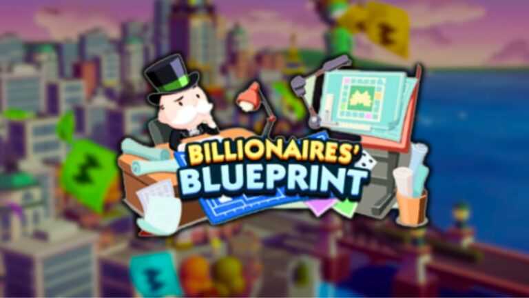 Todas as recompensas do Monopoly Go Billionaires Blueprints