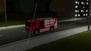 Roblox Emergency Hamburg Driving A Fire Truck