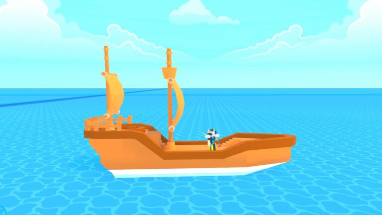 Roblox Big Fish Simulator On A Ship On Ocean