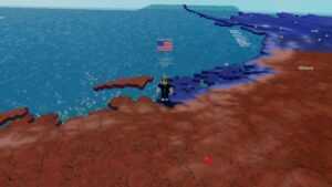 Roblox World Roleplay Standing On Top Of Usa On A Map