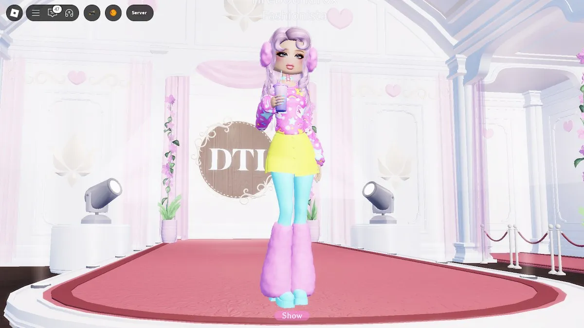 Decora Harajuku Style em Roblox Dress para Impressionar.