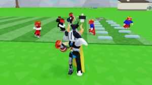 Roblox Create Your Own Nfl Team And Prove Them Wrong Athletes Training Behind On Field