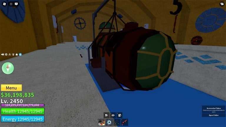 Como obter o submarino em Blox Fruits