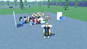 Roblox Restaurant Business Line Of Customers Fridge Cooker