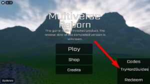 How To Redeem Codes In Multiverse Reborn Roblox