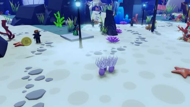 Roblox Seekers Hiding As A Anemone On Ocean Floor As Avatars Hunt