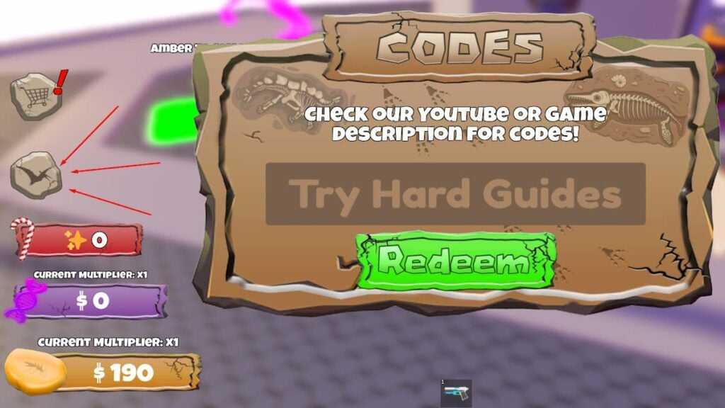 Como resgatar códigos no Dinosaur Battle Tycoon Roblox