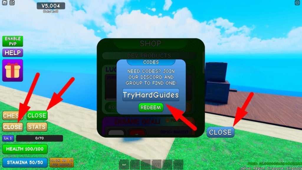 Como resgatar códigos no Real Blox Fruits Roblox