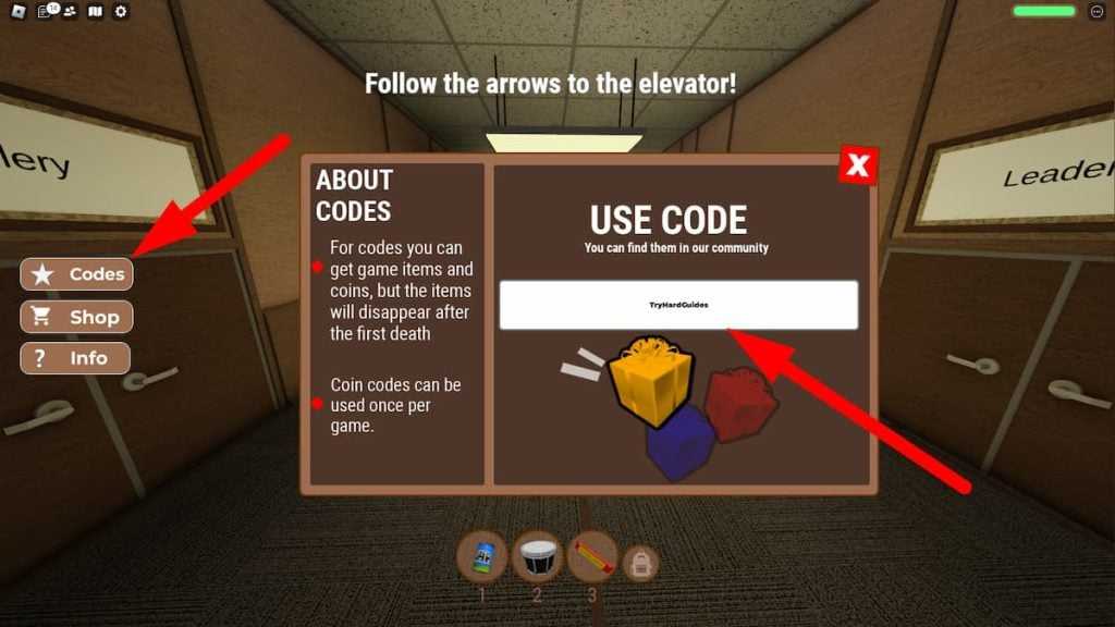 Como resgatar códigos no Elevator Of Fun Roblox