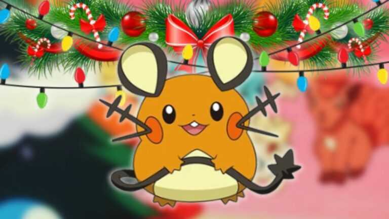 Shiny Dedenne está pronto para comemorar no evento Pokémon Go Holiday Parte 1